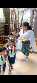 शाळेचा पहिला दिवस