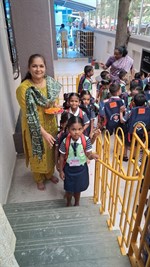 शाळेचा पहिला दिवस